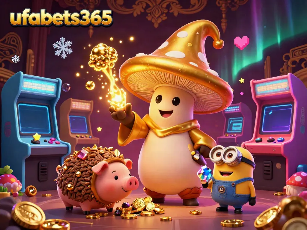 Engage with ufabets365's vibrant gaming scene featuring magical elements and dynamic casino themes.