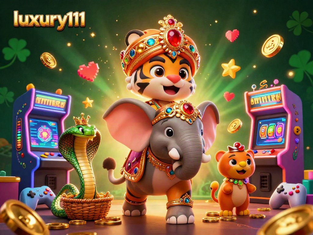 Spin to win with luxury111, showcasing a vibrant casino scene packed with excitement and winning elements.