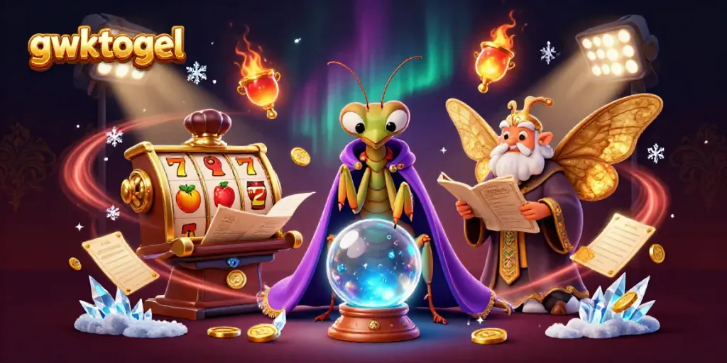 Menangkan pengalaman bermain di gwktogel dengan ilustrasi slot menawan dan karakter magis.