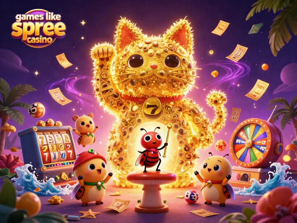 Experience thrilling gameplay with games like spree casino featuring a lucky cat, colorful slots, and first-rate prizes.