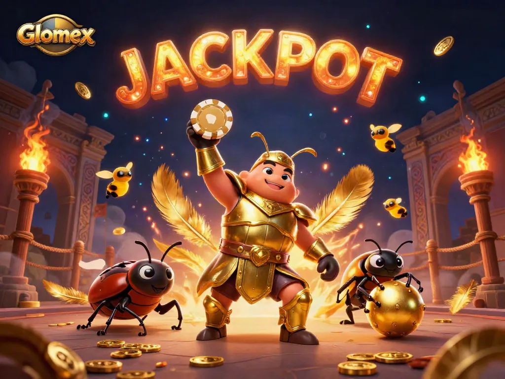 Glomex enhances your gameplay experience with vibrant casino visuals and a thrilling jackpot atmosphere.