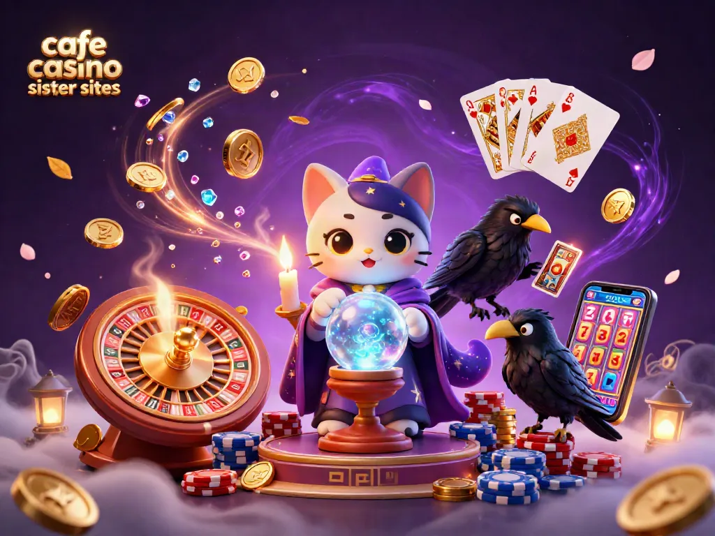 Experience thrilling action at cafe casino sister sites with stunning casino games and bonuses.