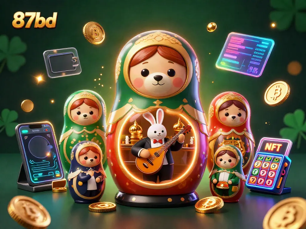 Experience thrilling gameplay with 87bd's vibrant casino scene featuring colorful characters and crypto elements.