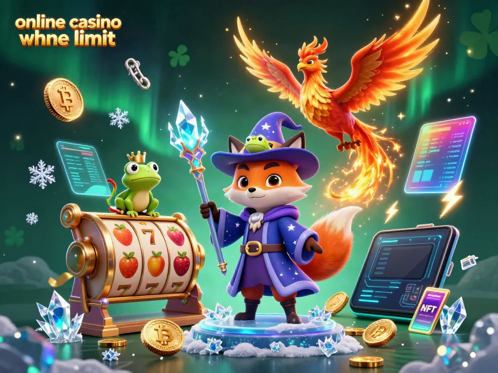 Experience excitement of online casino ohne limit with wizard fox, phoenix, and slot reels.