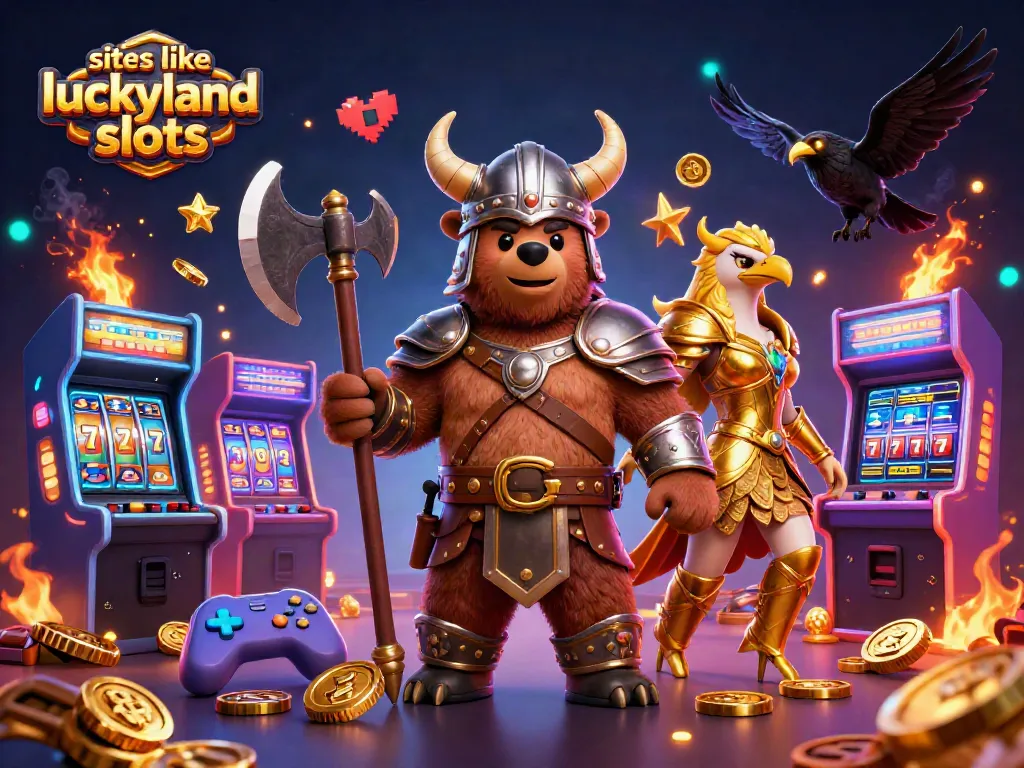 Engage with exciting action at sites like luckyland slots featuring Viking and casino-themed elements.