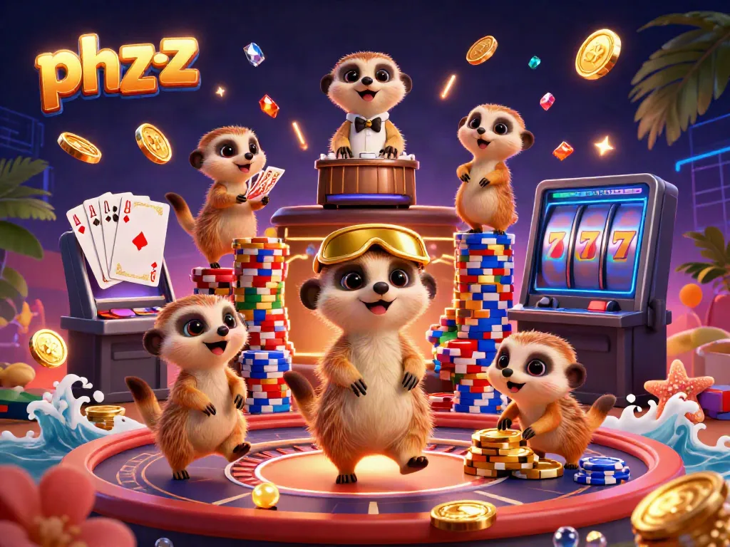 Join the phzzz meerkat casino crew for thrilling card games and jackpot chances.