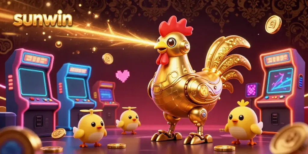 Engage with sunwin's thrilling casino experience featuring vibrant characters and immersive game elements.
