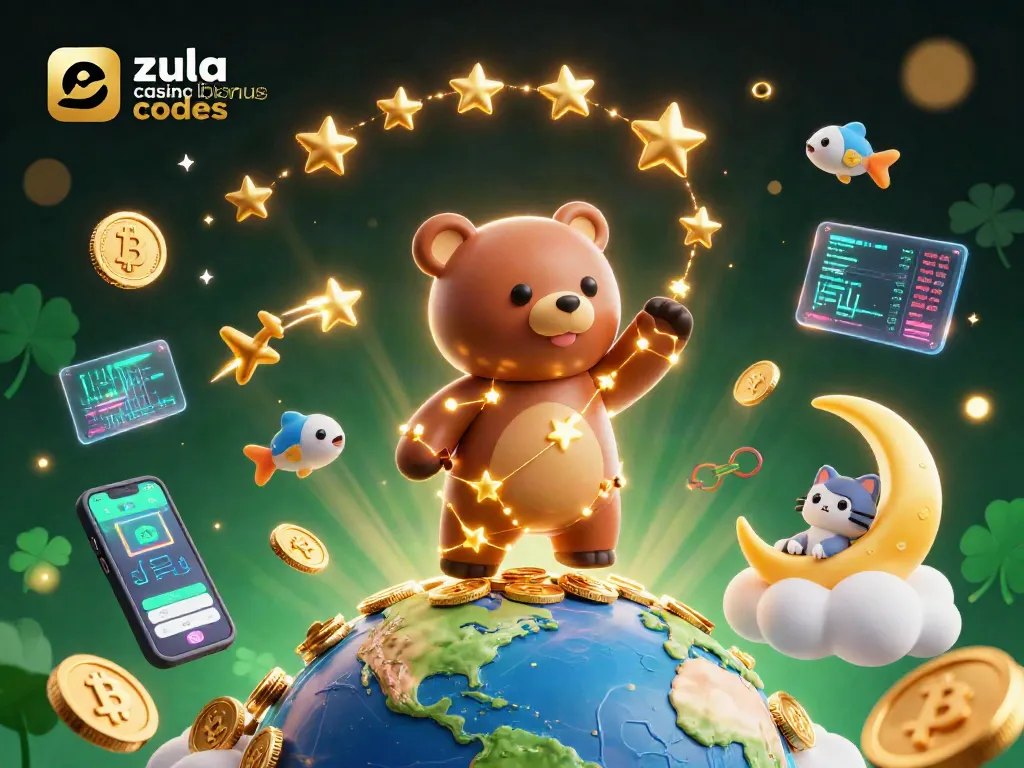Boost your winnings with zula casino bonus codes in this vibrant 3D casino scene.
