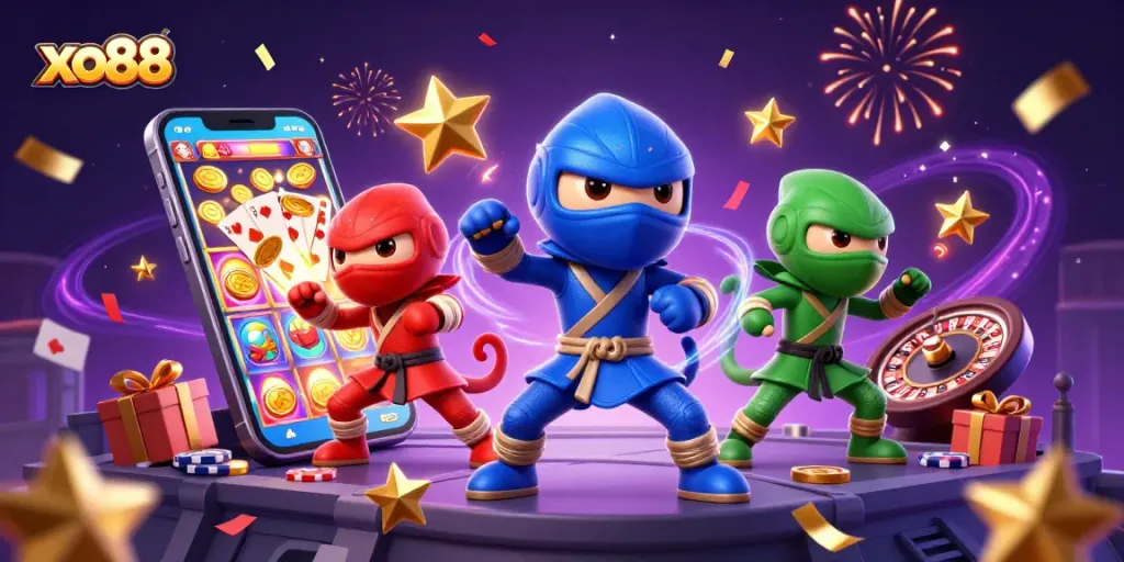 Experience thrilling games at xo88 with vibrant action and dynamic casino elements.