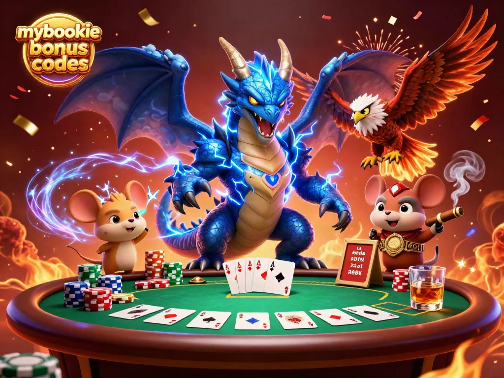 Claim amazing mybookie bonus codes and seize thrilling poker action with electric characters!