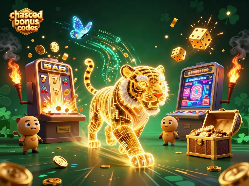 Engage with Chanced Casino Bonus Codes while enjoying vibrant 3D casino elements and jackpot excitement.