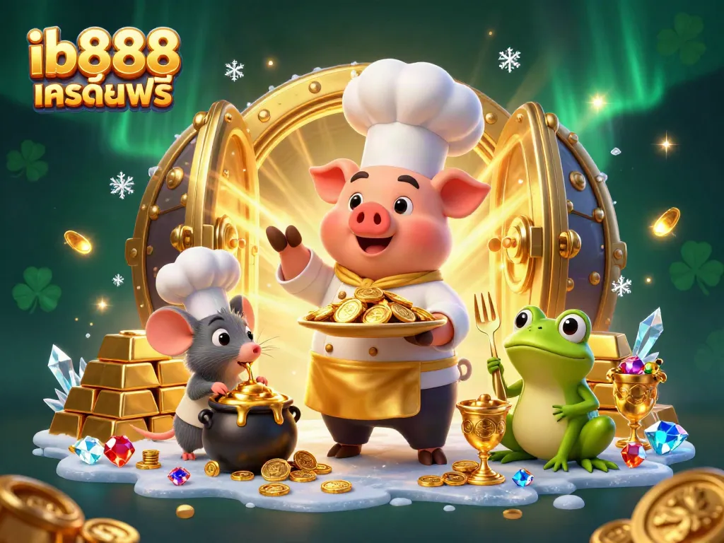 ทดลองเล่น ib888 เครดิตฟรี กับฉากการเฉลิมฉลองที่เต็มไปด้วยทองคำและอัญมณี